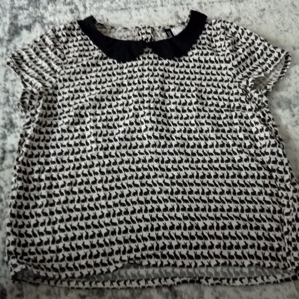 Bunny pattern shirt